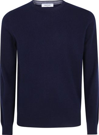 Gran Sasso Sweater Wool Cashmere Blend Long Sleeves Turtle Neck