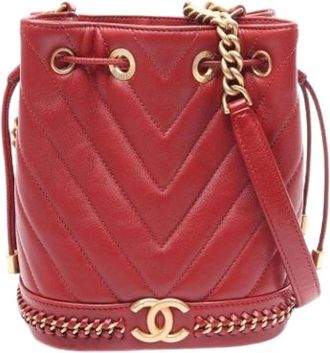 Chanel Pre-owned Bolso Cubo Vintage - Pre-owned - Mujer - Rojo - ONE SIZE