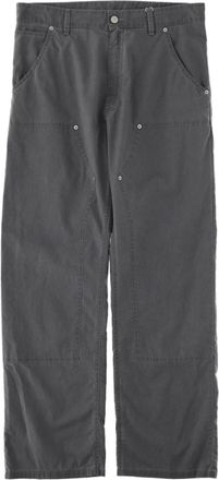 Maison Margiela Straight-Leg Grey Casual Pants with Five-Pocket Design