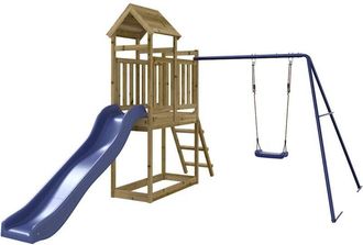 vidaXL Parque Infantil De Exterior Madera De Pino Impregnada Vidaxl