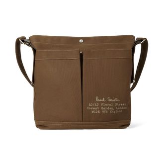 Paul Smith Cross Body Bags, male, Green, Size: ONE SIZE Millerain Floral Street Bag