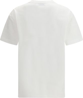 Off-white Womens Big Logo Bookish T-Shirt White-Black Cotton T-Shirts And Polos