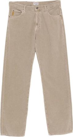 Emporio Armani Vaqueros de pana de pernera ancha - Jeans - Hombre - Beige - W31