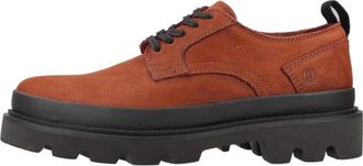 Clarks Stijlvolle Veterschoenen - Heren - Veterschoenen - Bruin - 46 EU - Schoenen