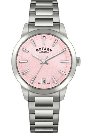Rotary Womens RLB10017-39 Ladies Heritage Watch - Silver - One Size