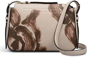 Radley London Oak Street - Floral Small Ziptop Crossbody Bag in Salt at Nordstrom