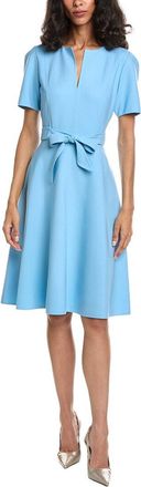 Oscar De La Renta Wool-Blend Midi Dress