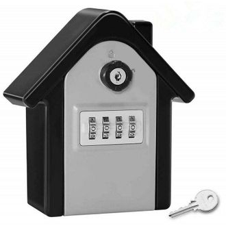 OEM Caja De Seguridad Para Llaves De Pared - Caja De Seguridad Con C&oacute;digo Digital Y Llaves De Emergencia - Caja Fuerte Grande Para Llaves - Tama&ntilde;o Ideal P