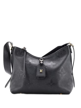 Louis Vuitton CarryAll Monogram Empreinte Giant PM hobo bag - Zwart