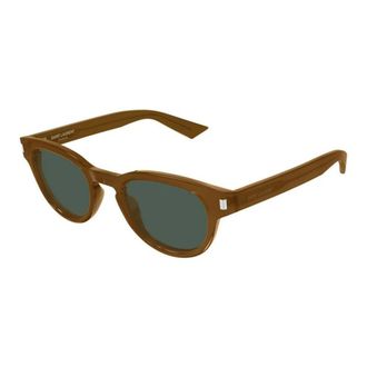 Saint Laurent Sunglasses, male, Brown, Size: 48 MM SL 876 Sunglasses