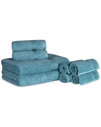 Superior Ultra Soft Assorted 8Pc Absorbent Egyptian Cotton Towel Set