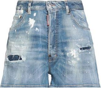 Dsquared2 BOTTOMWEAR - Denim shorts on YOOX.COM