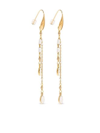 Isabel Marant Casablanca earrings - women - Brass - One Size - Gold