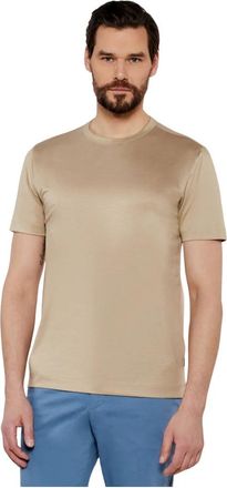 HUGO BOSS T-Shirts - Heren - T-shirts - Beige - S - Tops