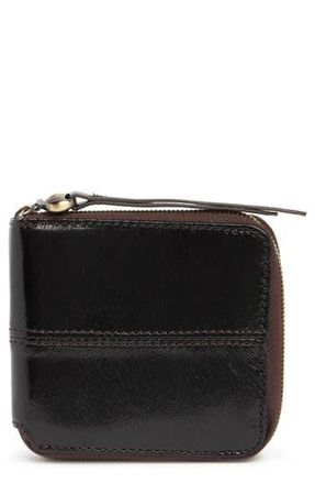 Hobo Zippy Leather Wallet in Black at Nordstrom Rack