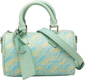 Louis Vuitton Pre-owned Vintage Handbag - Dames - Vintage Handtas - Groen - ONE Size - Vintage