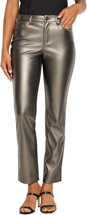 Nic+Zoe Nic+Zoe Daytrip Metallic Faux Leather Pant