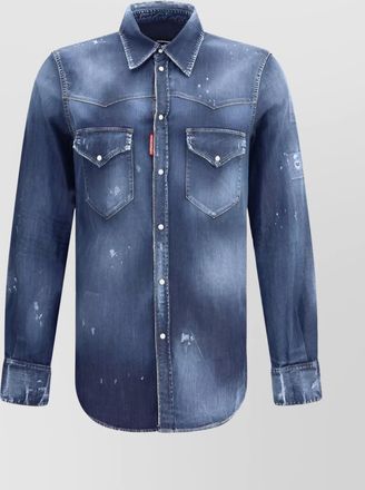 Dsquared2 denim western shirt