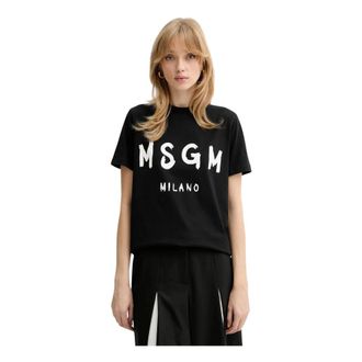 Msgm Msgm, Donna, Top, Nero, S, new