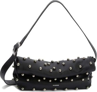 Jil Sander Borsa Rollup piccola - Nero