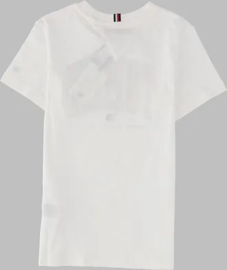 Tommy Hilfiger Tropical Varsity Organic Cotton T-Shirt - White