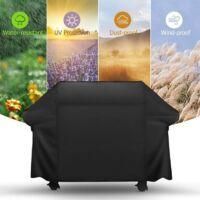 OEM Funda Protectora Para Barbacoa, Funda Para Parrilla, Resistente A Rayos Uv, Agua Y Humedad, Funda Impermeable Para Barbacoa De Exterior, Color Negro, 