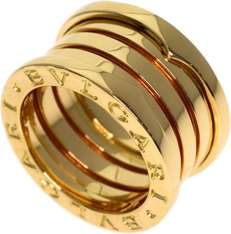 Bulgari Yellow Gold (18K) Band Ring (Pre-Owned)