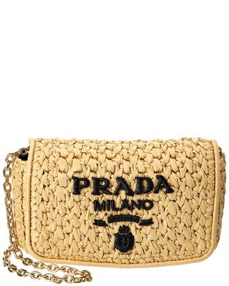 Prada Dnu Pack Prada Logo Crochet Shoulder Bag