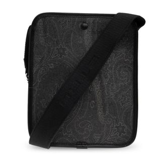 Etro Etro, Messenger Bags, male, Gray, Size: ONE SIZE Paisley Shoulder Bag