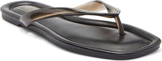 Rachel Roy Montauk Flip Flop in Black Clear at Nordstrom Rack, Size 8.5