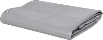 vidaXL vidaXL Telone 650 g/m&sup2; 3x4 m Grigio