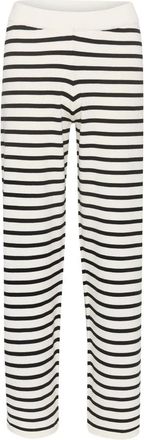 Saint Tropez Gestreepte Broek Ice - Stijlvol Model - Dames - Straight fit broeken - Veelkleurig - S - Broeken