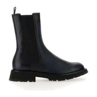 Alexander McQueen Alexander McQueen, Chelsea Boots, male, Black, Size: 9 US Chelsea Boots