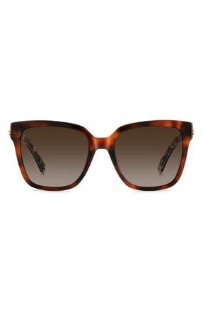 Kate Spade New York kiya 56mm gradient square sunglasses in 0086-Ha at Nordstrom Rack