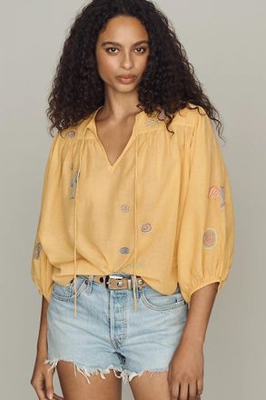 Mother Breeze Yoke Blouse