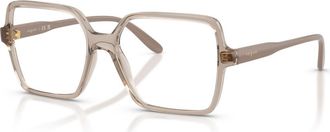 Vogue Eyewear 53mm Square optical glasses in Brown at Nordstrom