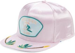 Goorin Brothers Dyrty Myrtle Adjustable Snapback Cap in Coral Pink at Nordstrom Rack