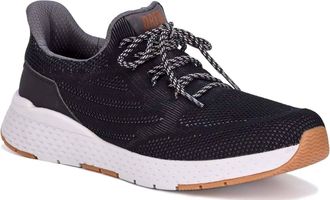 Drew Mens Echo Slip Resistant Step Shoe In Black Mesh Combo