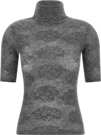 Brunello Cucinelli Gray Silk Womens Cardigan