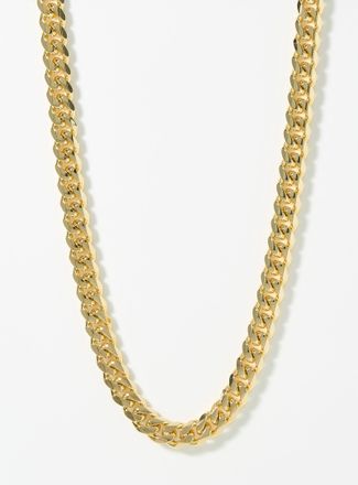 Le 31 Mens stainless-sT-Shirtl curb-link chain