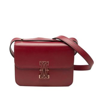 Cartier Pre-owned Cartier Mini Leather C de Cartier Crossbody Ladies WHEGBJVLEJB1M30B