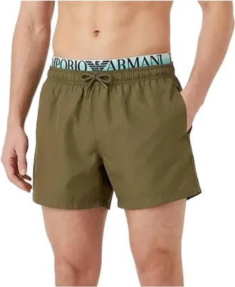 Emporio Armani herenbadpak met adelaarmotief (GA)