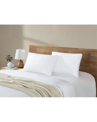 Brooklyn Loom Hotel Gusset 2-Pack Bed Pillows