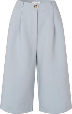 Modstr&ouml;m Dames, Broeken, Blauw, Maat: S Poliester