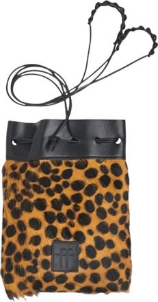 Forte_Forte Petit sac bourse - Dames - Schoudertassen - Veelkleurig - ONE Size - Leer - Tassen