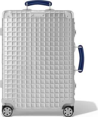 Rimowa Classic Aluminium Grid Cabin Suitcase in Silver - Aluminium - 56x41x23