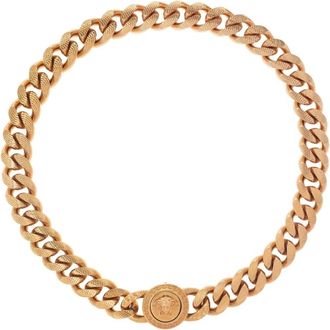 Versace Ketting met logo - Dames - Kettingen - Geel - ONE Size - Accessoires