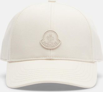 Moncler Logo cotton baseball cap