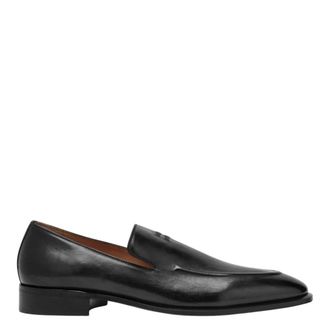 Miu Miu Mocassino - Dames - Loafers - Zwart - 40 EU - Leer - Schoenen