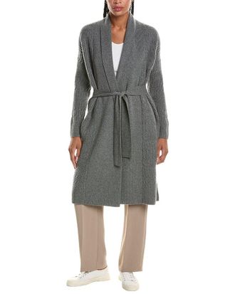N.Peal N. PEAL 100% Cashmere Longline Cardigan